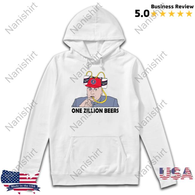 Official One Zillion Beers Shirt