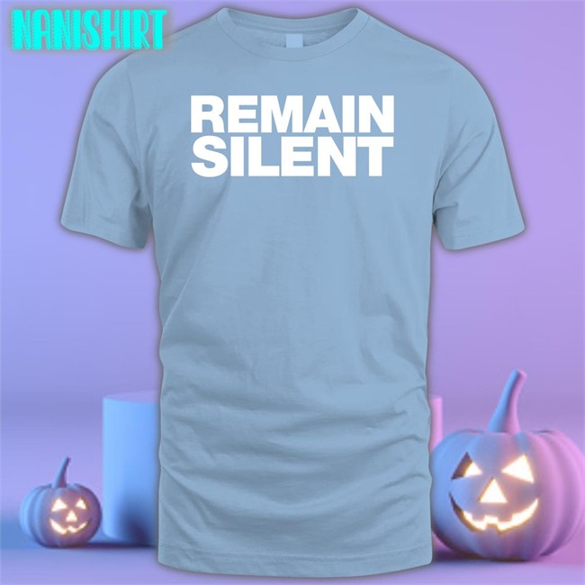 Support Crime Remain Silent T Shirt Brass City Merch Support Crime Remain Silent Tee Shirt