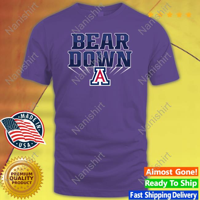 Bear Down Arizona Wildcats Tee Shirt