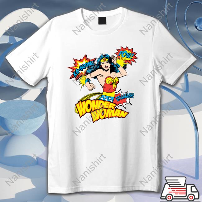 Official Dc Comics Retro Wonder Woman Tee Shirt