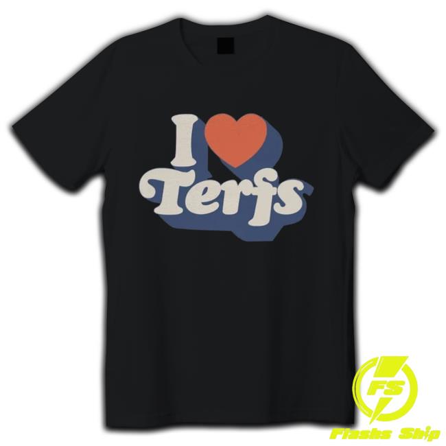 I Heart Terfs Hooded Sweatshirt