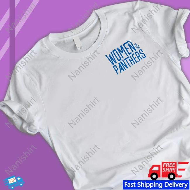 Women Of The Panthers Shirt Funny