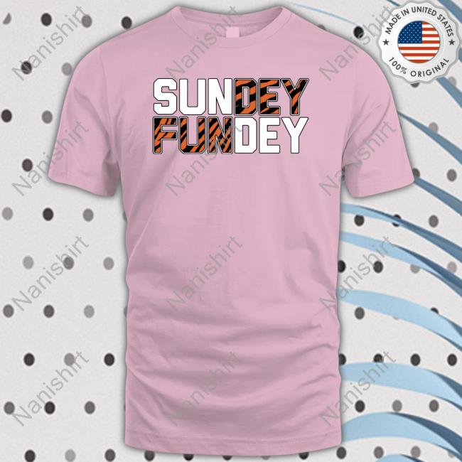 Cincy Shirts Sundey Fundey Hooded Sweatshirt Cincy Shirts Merch Cincy Shirts Sundey Fundey Hoodie