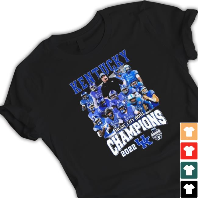 Kentucky Wildcats 2022 Music City Bowl Champions Sweatshirt