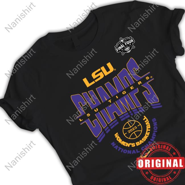 LSU Tigers 2023 NCAA Women’s Basketball National Champions Shirt