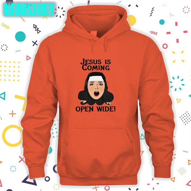 Shirts That Go Hard Jesus Is Coming Open Wide Original Tee Shirt Shirtsthtgohard Shirts That Go Hard Jesus Is Coming Open Wide Classic Tee Shirts