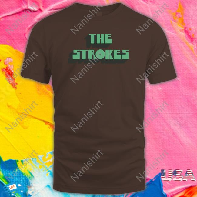 The Strokes Vintage Text Shirt The Strokes Merch Hoodies Official The Strokes Vintage Text Shirt Hat
