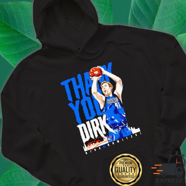 Official Thank You Dirk Gift Idea Luka Dirk Mavericks Tee