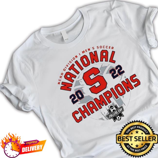 Official Syracuse Orange Fanatics Branded 2022 NCAA Men's Soccer National Champions Locker Room Sweatshirt
