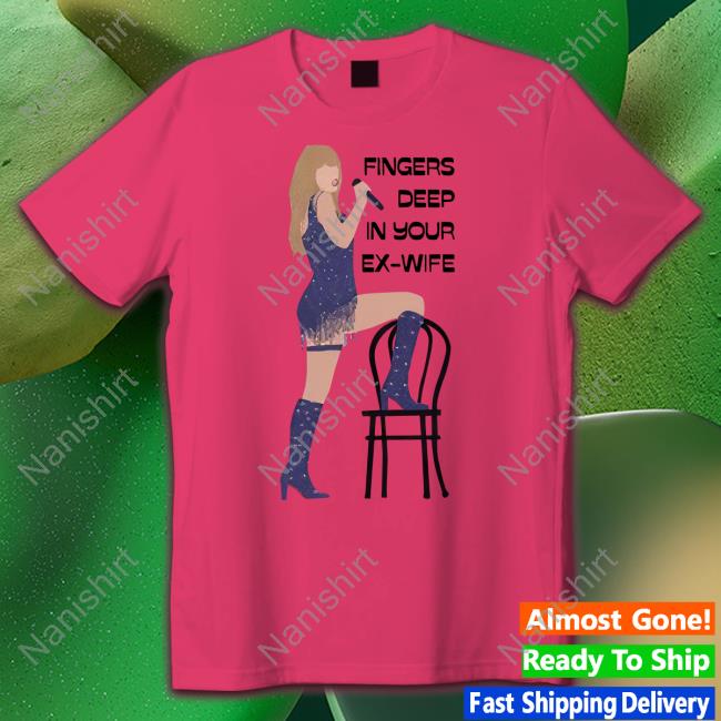 Fingers Deep In Your Ex-Wife Shirt Light Pink