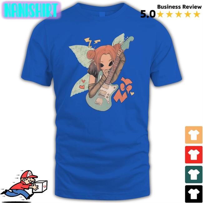 Hatsune Mitski Guitar Tee Shirt Zephanijong Guitar Long Sleeve Shirt