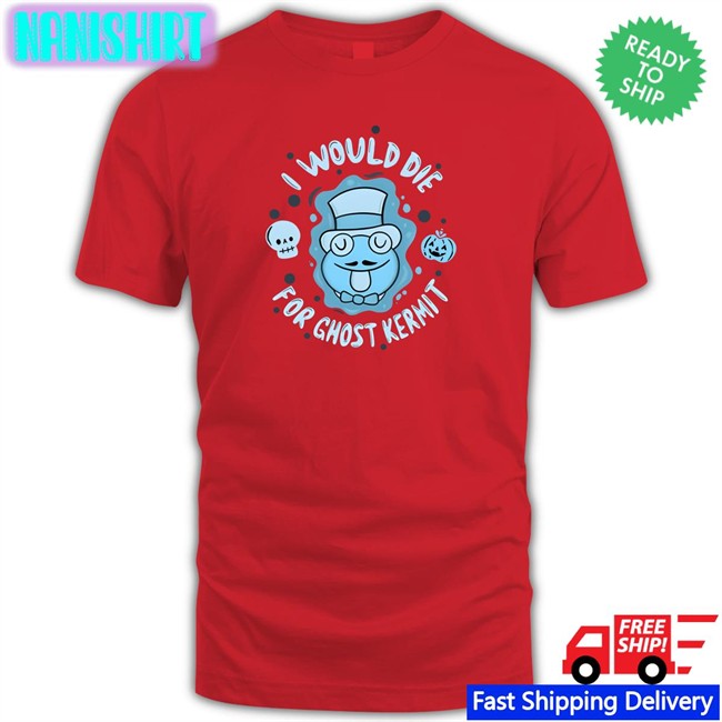 Superyakishop Merch I Would Die For Ghost Kermit Baseball Sleeve Tee Superyakishop I Would Die For Ghost Kermit Long Sleeve Tee