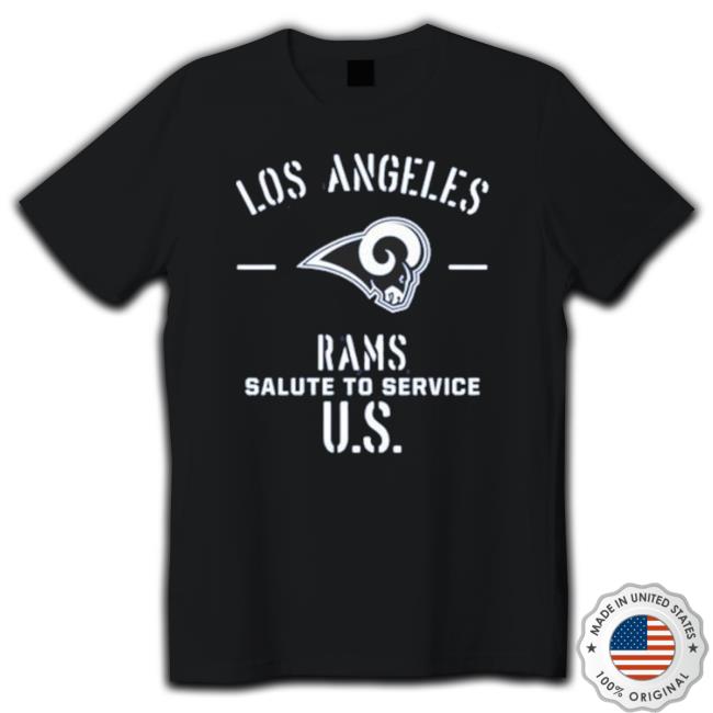 Los Angeles Rams Salute To Service Us T-Shirt