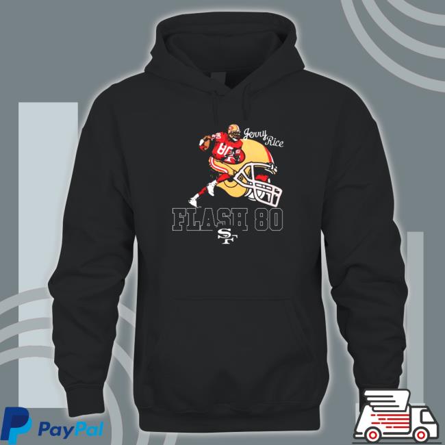 Homage 49ers Jerry Rice Flash 80 Tee Shirt