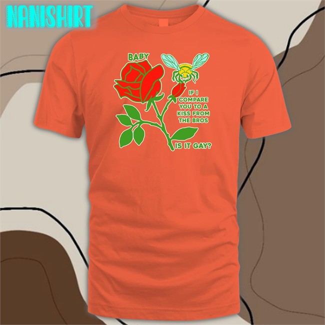 Goodshirts Merch Baby If I Compare You To A Kiss From The Bros Is It Gay Sweatshirts Shirts That Go Hard Shirts That Go Hard Baby If I Compare You To A Kiss From The Bros Is It Gay Shirt