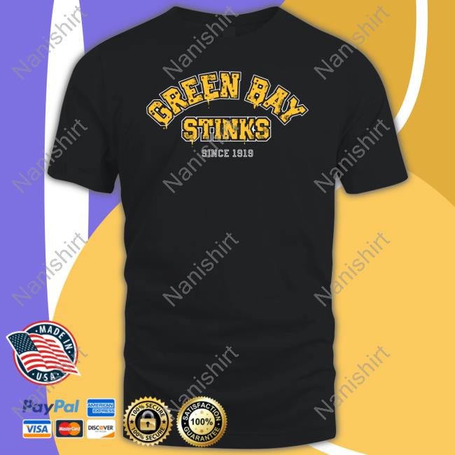 Official Green Bay Stinks Since 1919 T Hoodie