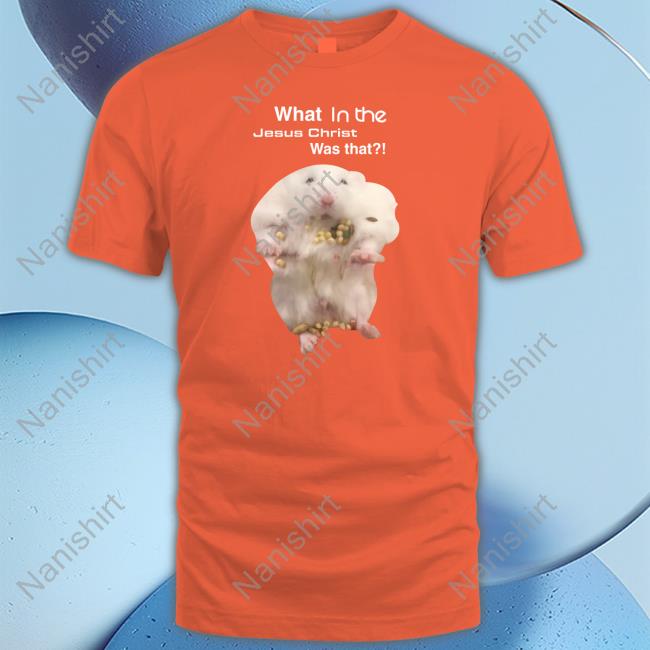 Hamster Jesus Christ Tee Shirts