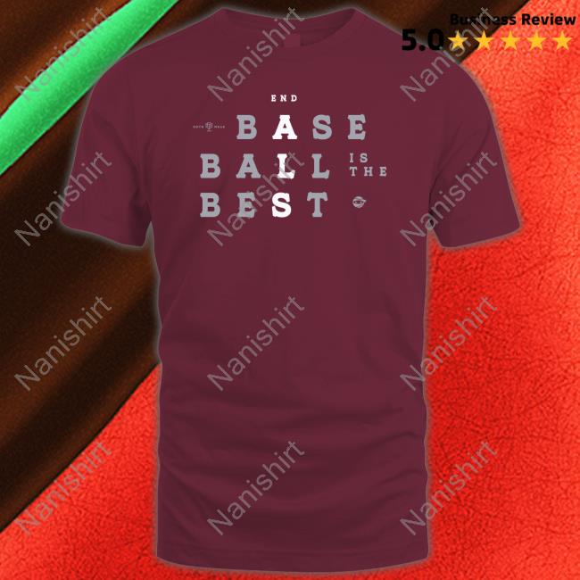 Baseball Is The Best T-Shirt Rotowear Merch Baseball Is The Best Sweatshirt