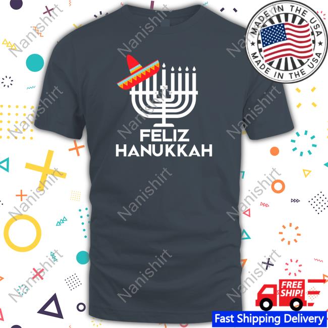 Feliz Hanukkah Tee Noah Fence