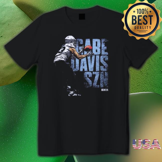 Gabriel Davis Buffalo Bills Gabe Davis Szn Crewneck Sweatshirt Gabriel Davis Buffalo Bills Gabe Davis Szn Tee