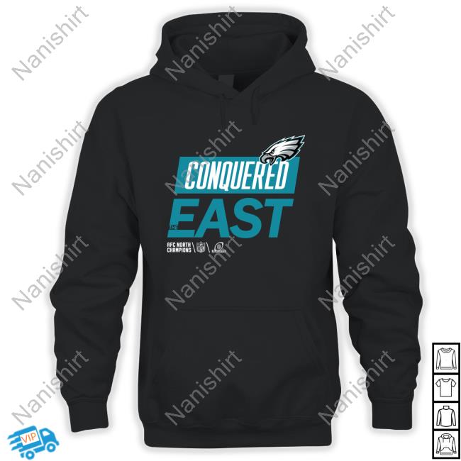 Philadelphia Eagles Conquered The East Long Sleeve Tee Shirt