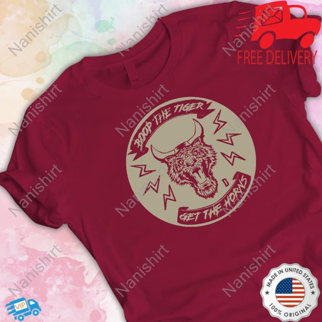 Boop The Tiger Get The Horns Hooded Sweatshirt