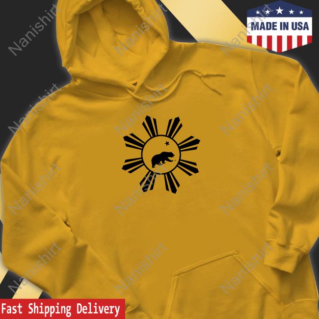 Official California Bear Filipino Heritage Night Tee Shirt