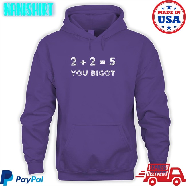 Two + Two Equals Five You Bigot Classic Tee Black Luke Rudkowski Two + Two Equals Five You Bigot Tee Black Luke Rudkowski
