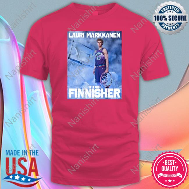Lauri Markkanen The Finnisher Shirt Utah Jazz Utahjazz Lauri Markkanen The Finnisher Crewneck Sweatshirt