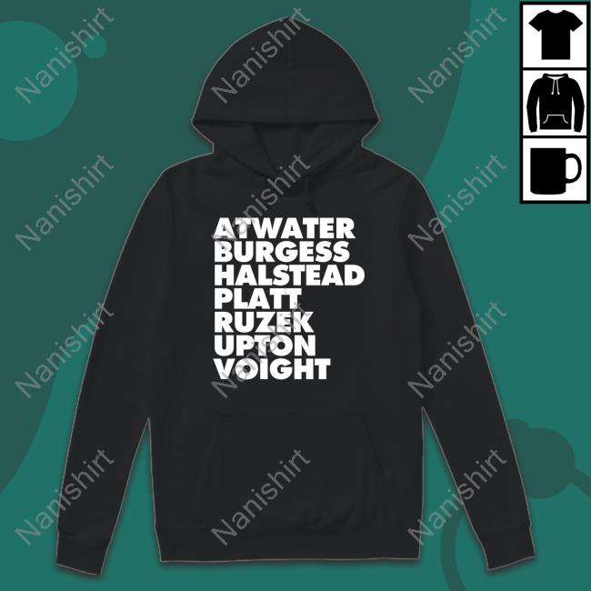 Laroyce Hawkins Wearing Atwater Burgess Halstead Platt Ruzek Upton Voight Long Sleeve T Shirt