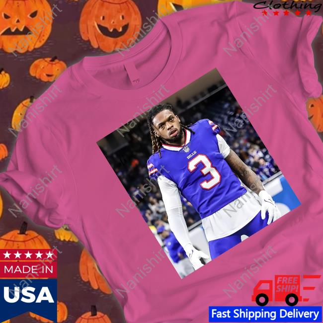 Buffalo Bills Damar Hamlin Long Sleeve T Shirt