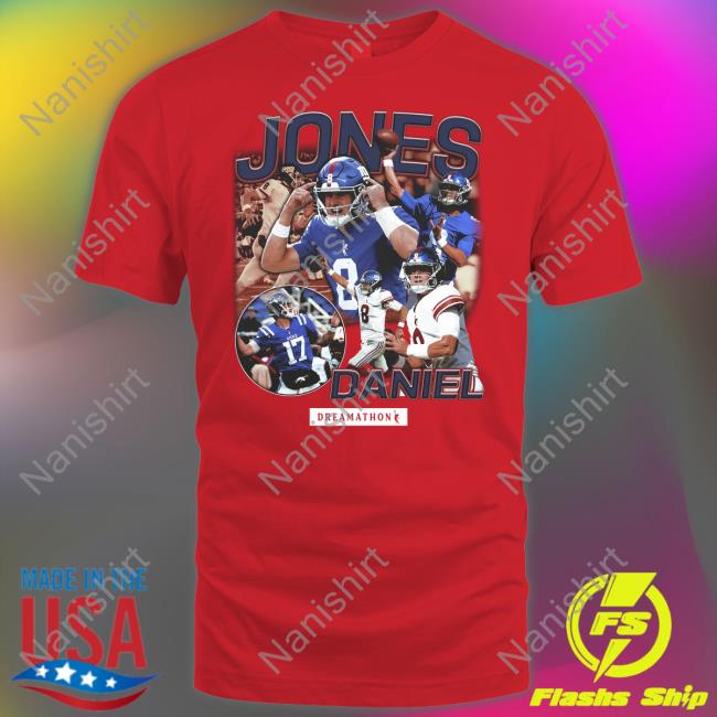 Official DJ Giants Dreams Shirt Daniel Jones Giants Dreams Shirt President Of The Dj Fan Club