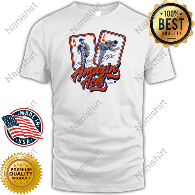 Amazin' Aces T Shirt Amazin' Aces Shirt White
