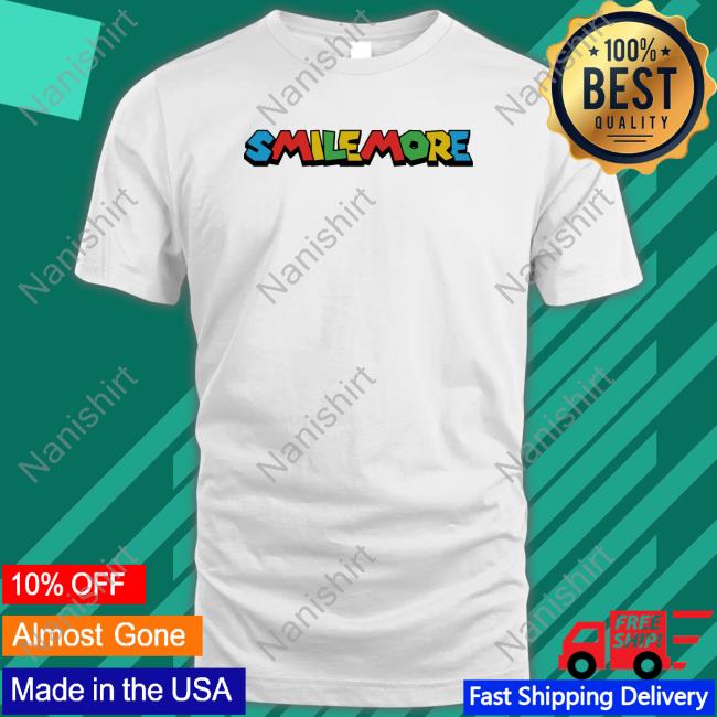 Official Roman Atwood Merch Colorful Smile More Tee