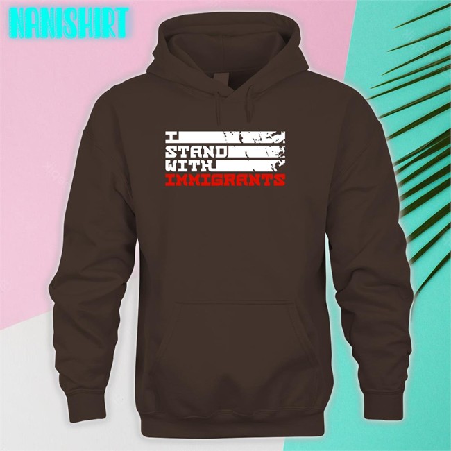 I Stand With Immigrants Tee Allen Orr Jr. Esq I Stand With Immigrants Shirt Ameshia Cross
