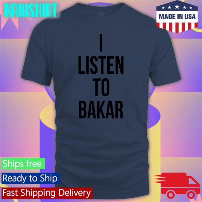 I Listen To Bakar Shirts Yeaabk I Listen To Bakar Tank Top White