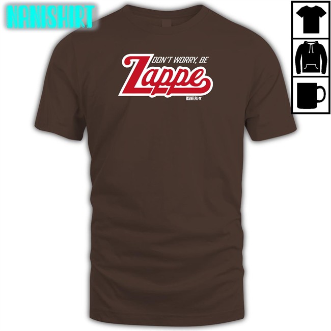 Don't Worry Be Zappe Hooded Sweatshirt Bailey Zappe Don't Worry Be Zappe Hooded Sweatshirt Breakingt