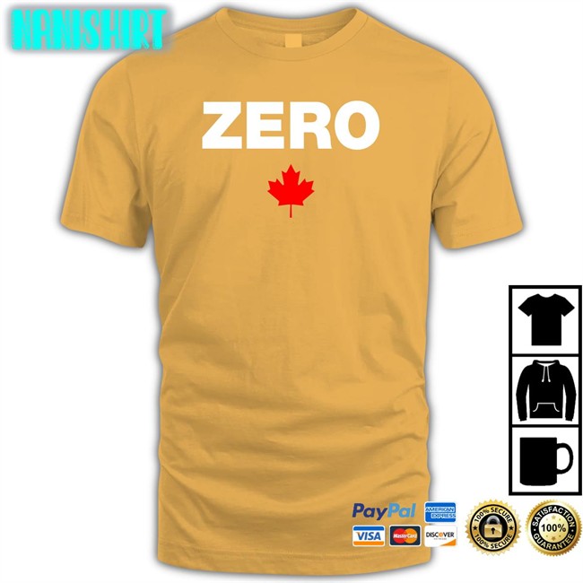 Zero Tee Zero Flag Canada Shirt 2022 William Patrick Corgan