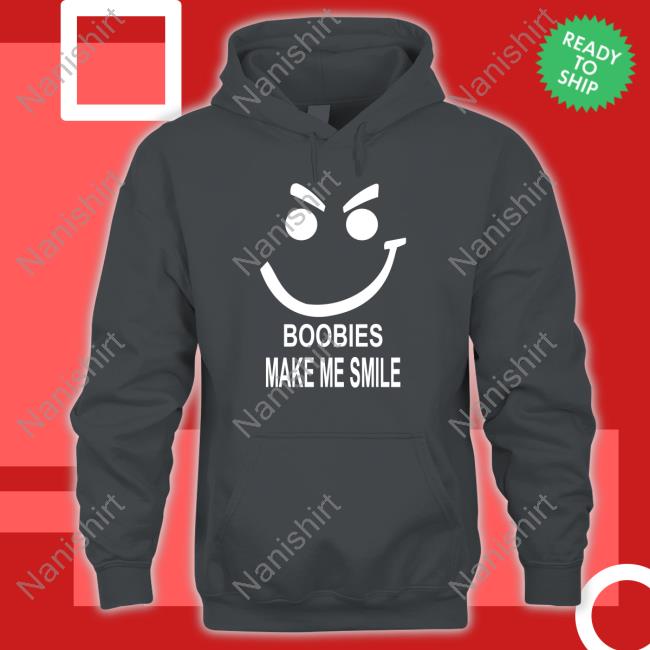 Official Boobies Make Me Smile Tee