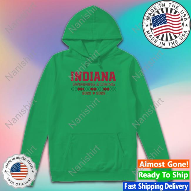 Official Indiana Swim And Dive 2022-23 Season Hoodie
