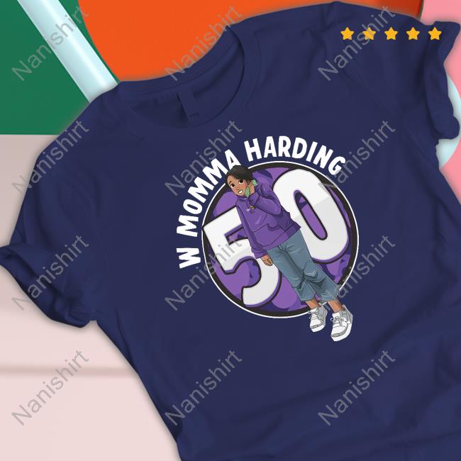 W Momma Harding Black Tee