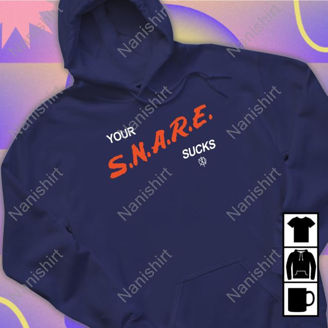 Kill The Noise Your S.N.A.R.E. Sucks Black Shirts