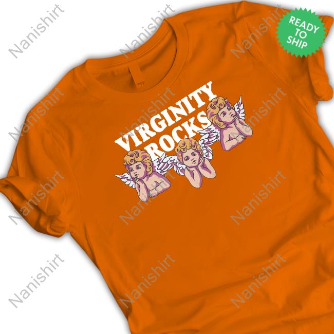 Virginity Rocks Angels T Shirt