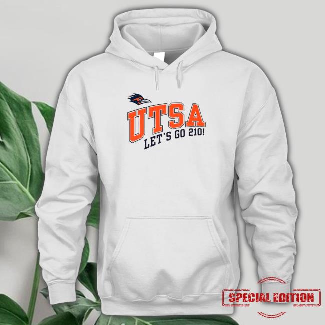 Official University of Texas San Antonio Let’s Go 210 Hooded Sweatshirt