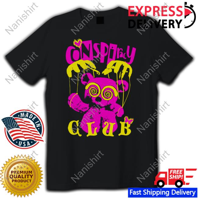 Official Shane Dawson Merch Store Conspiracy Club Bear Tee