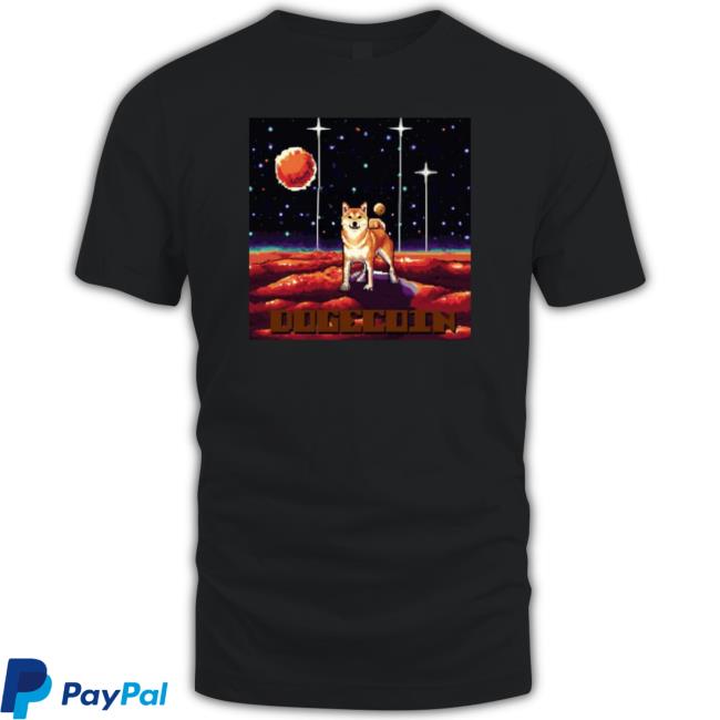 Doge On Mars Crewneck Sweatshirt