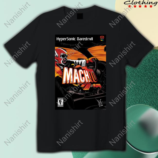 Official MACH.10 "Hypersonic Flow" Tee Shirt