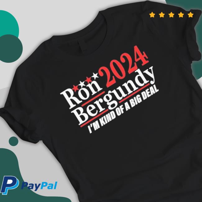 Ron Burgundy 2024 I’M Kind Of A Big Deal Hoodie