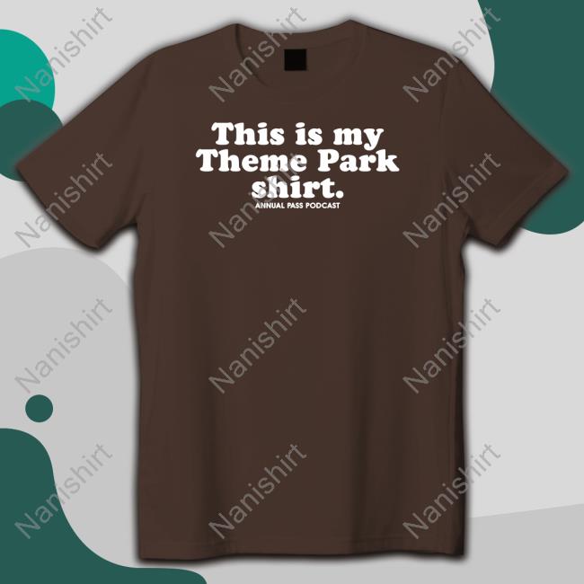 Rooster Teeth Store This Is My Theme Park Shirt Annual Pass Podcast Shirt Jack Pattillo Long Sleeve Official This Is My Theme Park Shirt Annual Pass Podcast Shirt Long Sleeve Tee