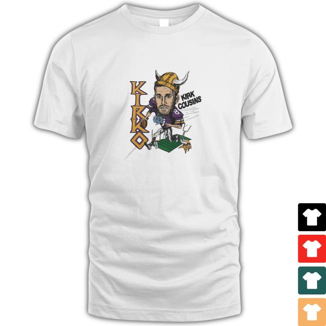 Official Minnesota Vikings Kirk Cousins T-Shirt